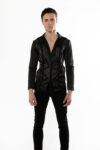 The Black Organza Blazer