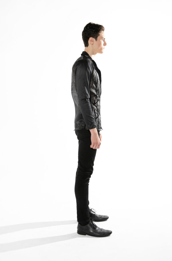 The Black Organza Blazer - Image 4