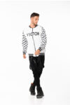Victor Logo Water Resistant Bomber Jacket - Image 3