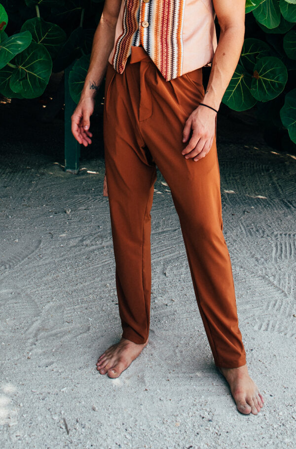 Jungle Plain Brown Pants