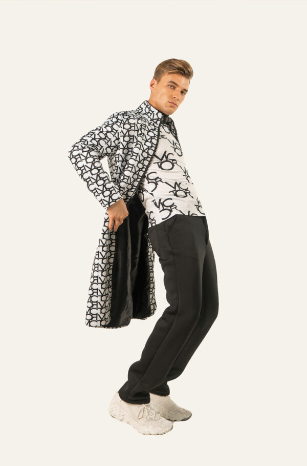 INITIUM- VICTOR PRINTED LONG COAT