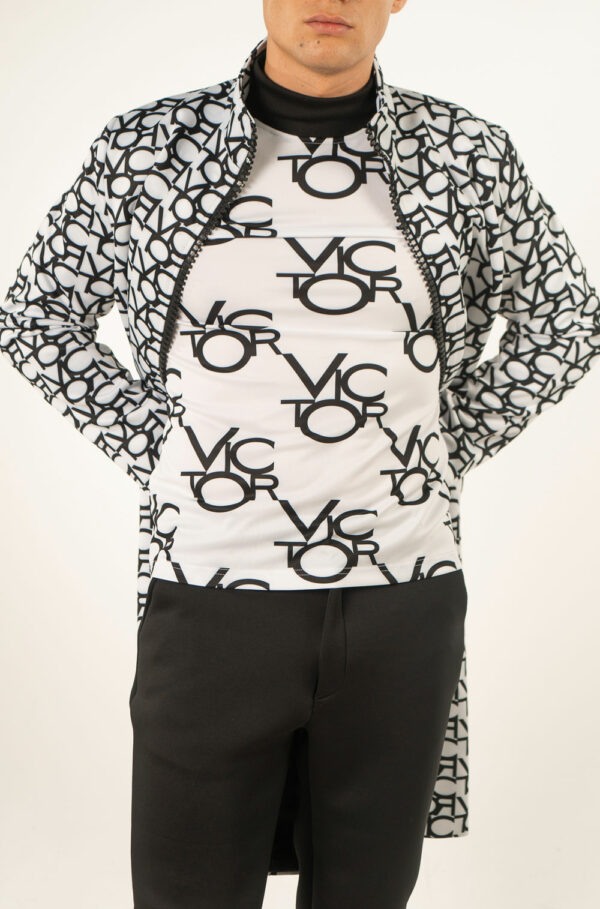 INITIUM- VICTOR PRINTED LONG COAT