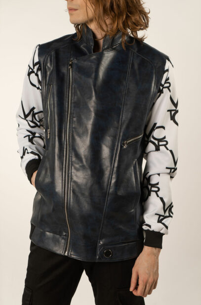 INITIUM- VICTOR LEATHER BIKER JACKET
