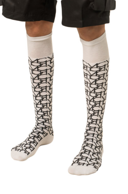 INITIUM VICTOR PRINTED HIGH KNEE SOCKS