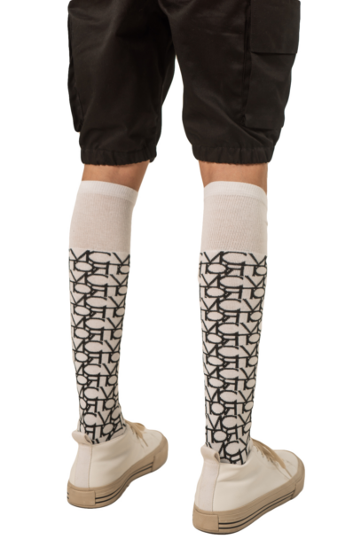 INITIUM VICTOR PRINTED HIGH KNEE SOCKS