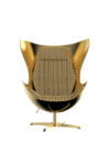 Victor X Booom Egg Shell Art Chair In Gold