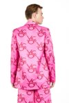 Magnum Pink Font Suit Blazer - Image 2